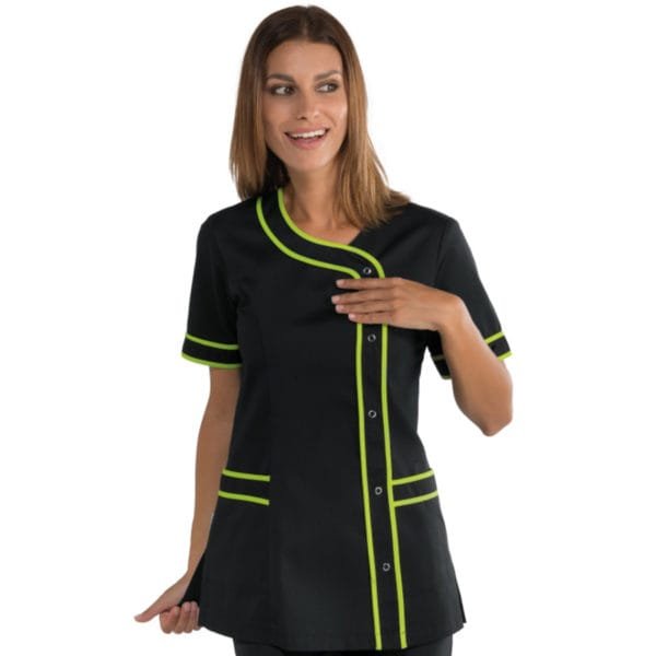 Casacca Brasilia (nera e lime) - Isacco