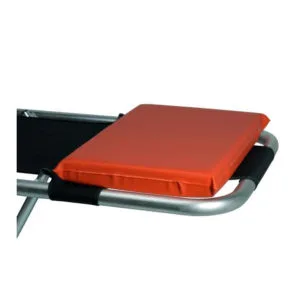 Cuscino color arancio per barella