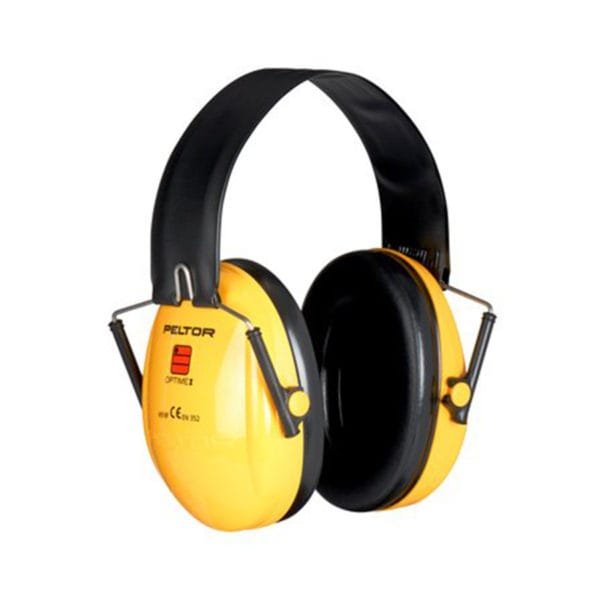 3M™ PELTOR™ Optime™ I Cuffie auricolari, 28 dB, giallo, pieghevoli, H510F-404-GU