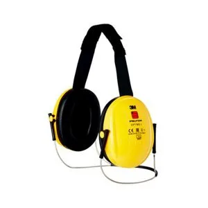 3M™ PELTOR™ Optime™ I Cuffie auricolari, 26 dB, giallo, con bardatura nucale, H510B-403-GU