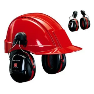 3M™ PELTOR™ Optime™ III Cuffie auricolari, 34 dB, rosso/nera H540P3E-413-SV