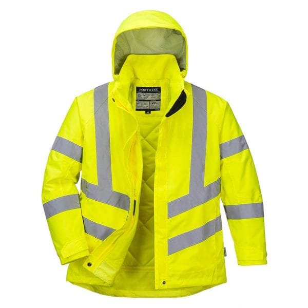 Giacca invernale donna Hi-Vis Giallo