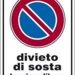 Cartello Alluminio "DIVIETO DI SOSTA"