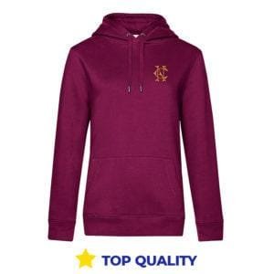 Felpa con Cappuccio senza zip - ADULTO DONNA Top Quality