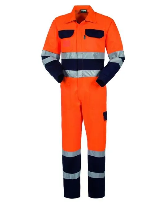 Tuta Bicolore alta visibilità Hi-Vis - ROSSINI