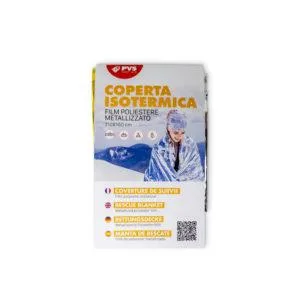 Coperta isotermica oro/arg. 160x210 cm