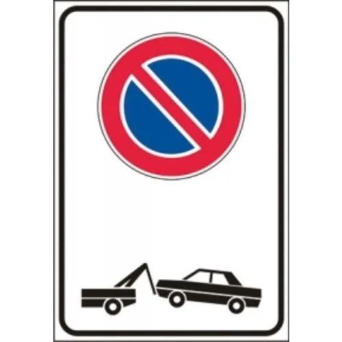 Divieto di sosta. Zona rimozione coatta
