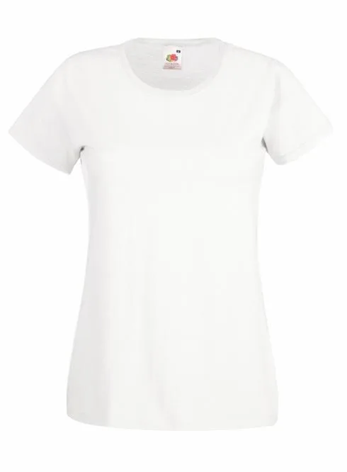 Lady fit maglia scollatura tonda manica corta fruit - immagine 2