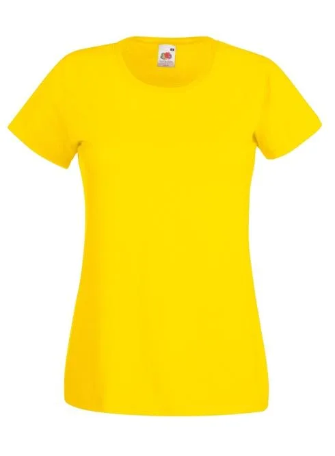 Lady fit maglia scollatura tonda manica corta fruit - immagine 4