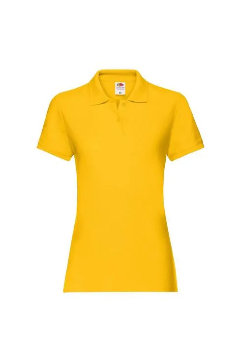 Premium donna polo pique' manica corta fruit - immagine 5