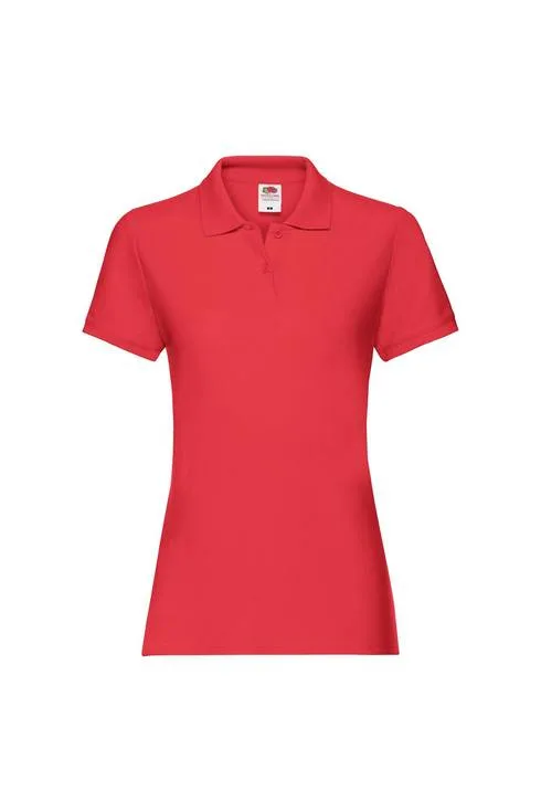 Premium donna polo pique' manica corta fruit - immagine 7