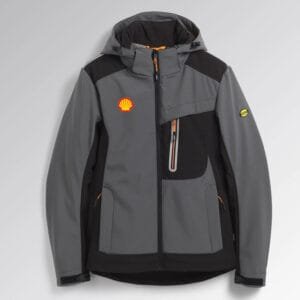 Softshell Carbon tech - Diadora Grigio asfalto