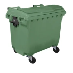 CASSONETTI 4 RUOTE 660 LITRI - MONOCOLORE