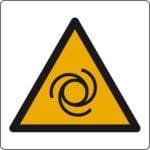 Cartello "Attenzione avviamento automatico"