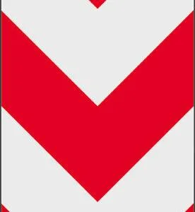 ADESIVO RIFRANGENTE BIDONI FASCE BIANCO ROSSE (CLASSE 1 - 7 ANNI)
