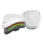 SPR492 Coppia di Filtri di ricambio ABEK1P3 per Molteplici Gas, Vapori e Polveri