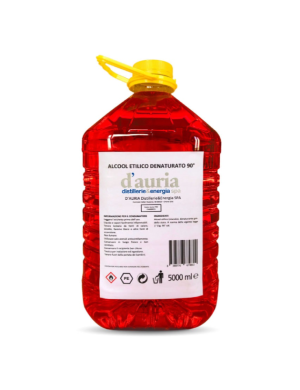 Alcol denaturato DGS 90° “rosa”