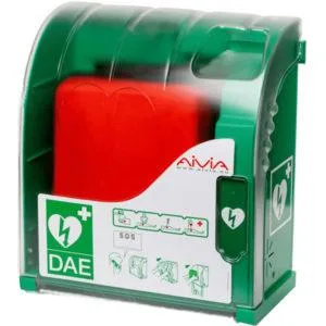 AIVIA – TECA DA ESTERNO CON ALLARME E RISCALDAMENTO PER LA PROTEZIONE E MONITORAGGIO DEI DEFIBRILLATORI