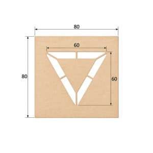 Dima in legno Dare Precedenza