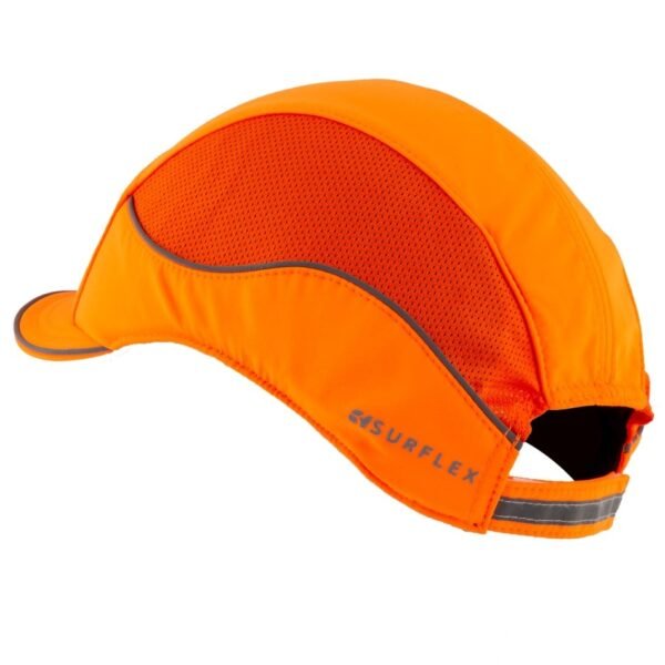 Bumbcap di sicurezza ventilato arancione fluorescente - immagine 3