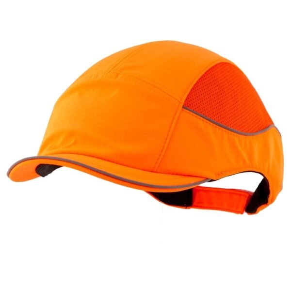 Bumbcap di sicurezza ventilato arancione fluorescente