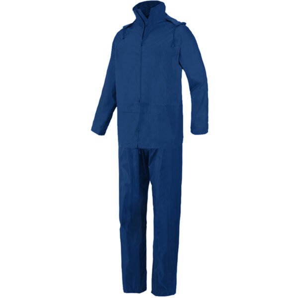 Giacca con cappuccio fisso a scomparsa e pantalone con elastico in vita P