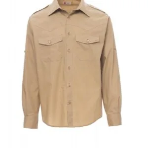 Camicia uomo TROPHY (warm brown)