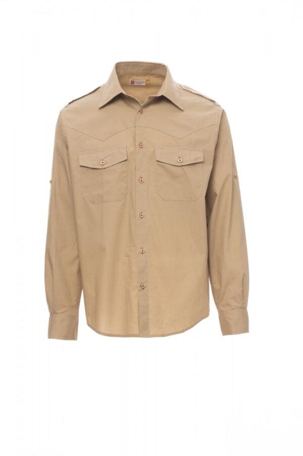 Camicia uomo TROPHY (warm brown)