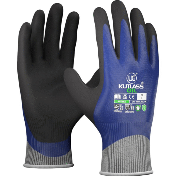 Guanti Olio Kutlass®RIVESTITI IN NITRILE