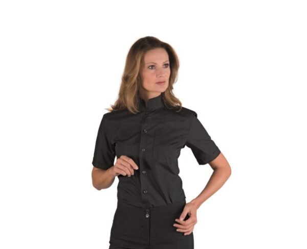 CAMICIA UNISEX DUBLINO M/M NERO 65% POLYESTER 35% COTTON