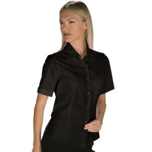 CAMICETTA KYOTO M/M NERO 65% POLYESTER 35% COTTON