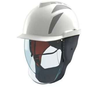 Elmetto di sicurezza industriale non ventilato con visiera integrata V-Gard® 950 Classe 2