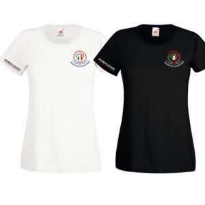 T-shirt scollatura tonda manica corta - donna