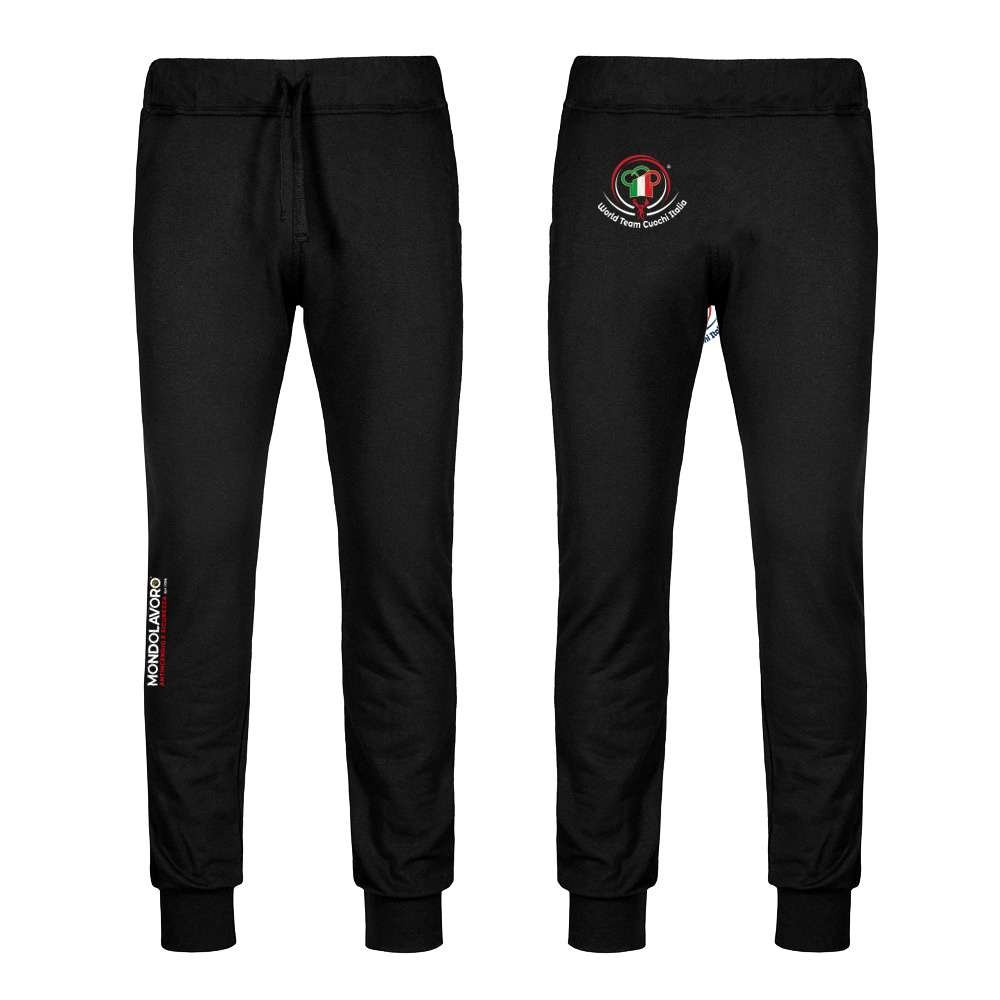 Pantalone in felpa french terry - uomo