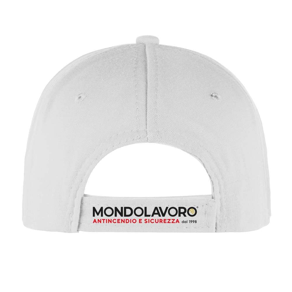 Baseball cap - nero / bianco - immagine 3