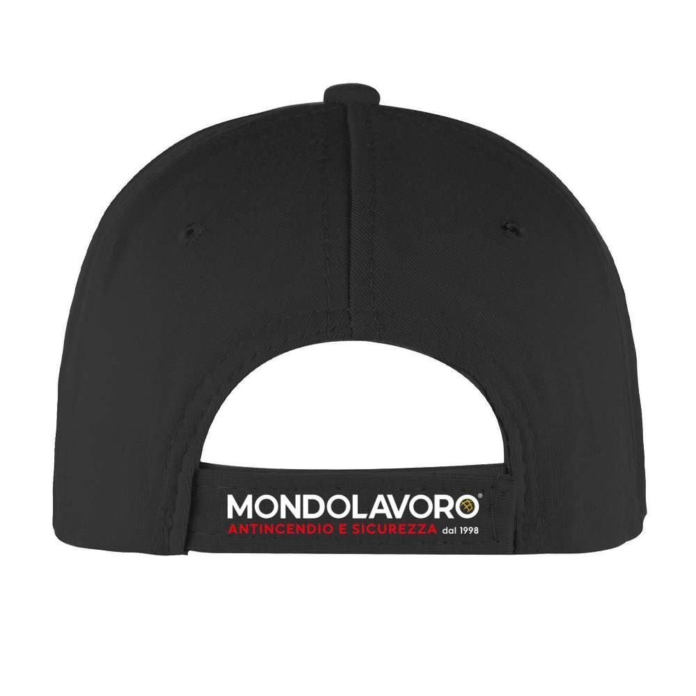 Baseball cap - nero / bianco - immagine 2